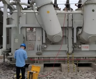 330kV変電所変圧器テストソリューション-誘電損失および容量測定