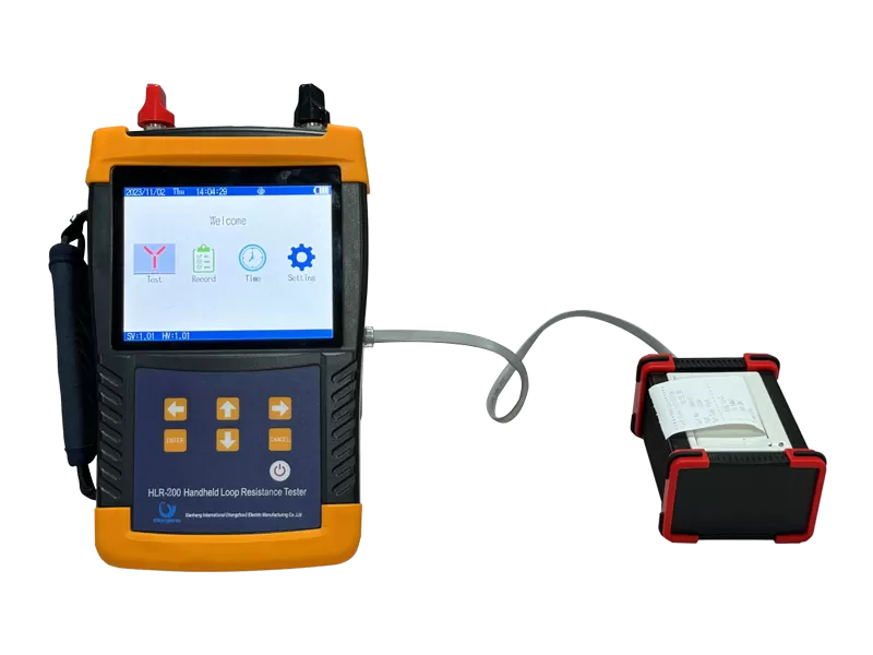 HLR-200ハンドヘルド200Aマイクロオームメーター