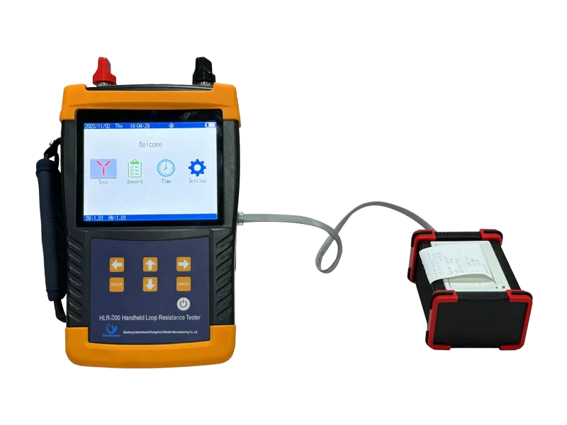 HLR-200ハンドヘルド200Aマイクロオームメーター
