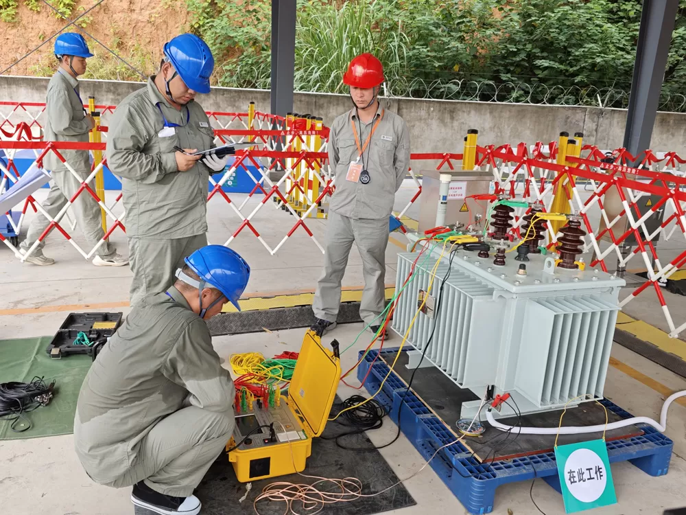On-site Display of DRT3XXL Series Automated Six-winding Transformer Ohmmeter On-site Display of DRT3XXL Series Automated Six-winding Transformer Ohmmeter